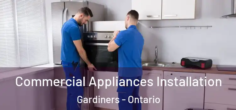 Commercial Appliances Installation Gardiners - Ontario