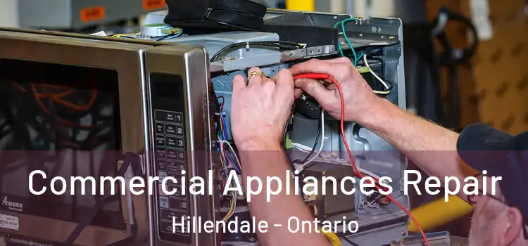 Commercial Appliances Repair Hillendale - Ontario