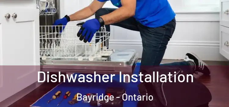 Dishwasher Installation Bayridge - Ontario