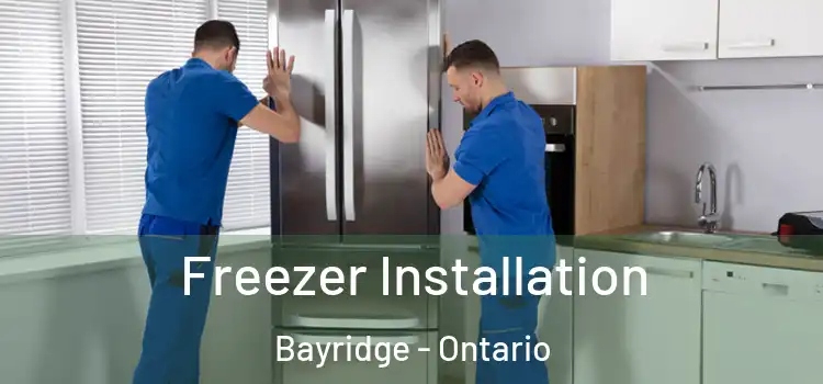Freezer Installation Bayridge - Ontario