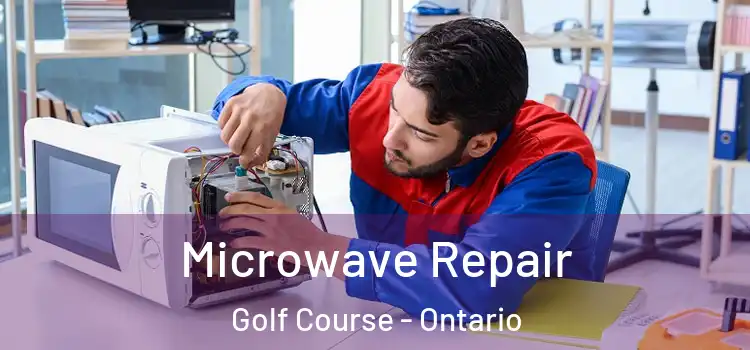 Microwave Repair Golf Course - Ontario