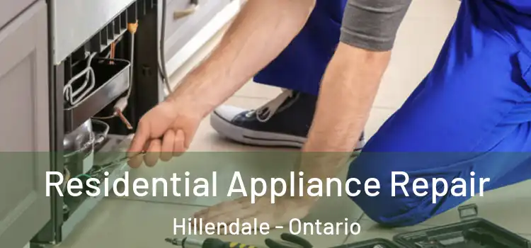 Residential Appliance Repair Hillendale - Ontario