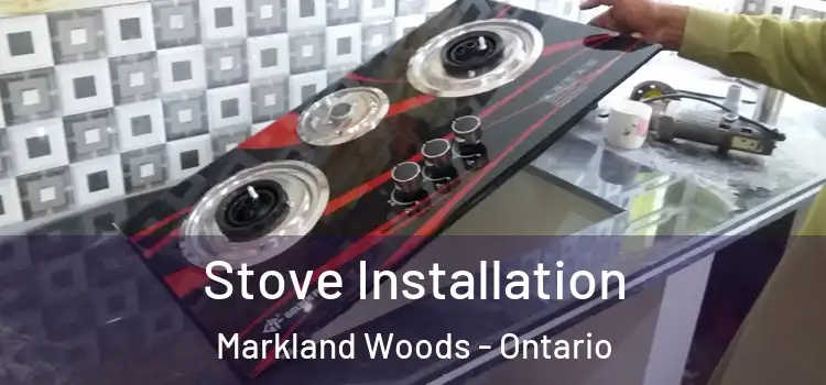 Stove Installation Markland Woods - Ontario