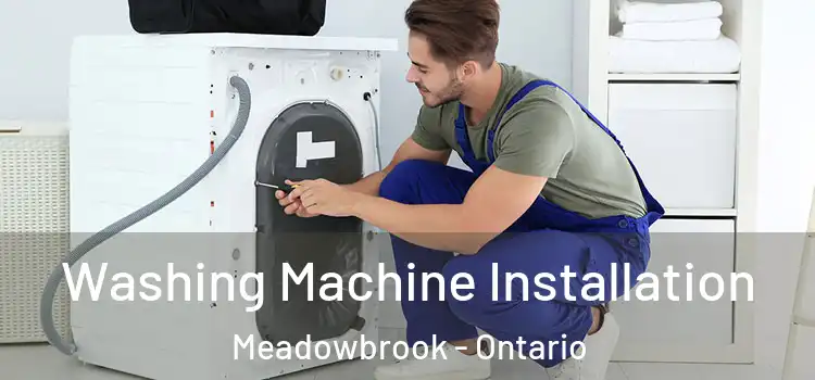 Washing Machine Installation Meadowbrook - Ontario